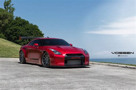 Red Rocket Bunny Nissan GT-R with VFS-1 Vossen Wheels - GTspirit