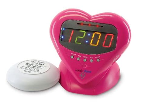 Buy Sonic Boom Vibrating Alarm Clock with Powerful 12-Volt Bed Shaker ...