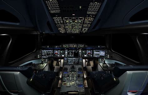 A350 Cockpit Wallpaper