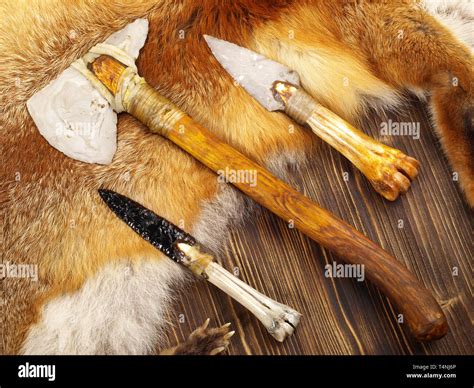 Stone age tools hi-res stock photography and images - Alamy