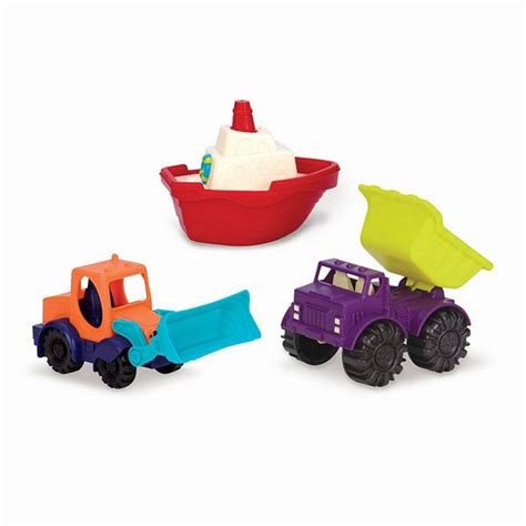 B. toys 3-Piece Mini Vehicles Set