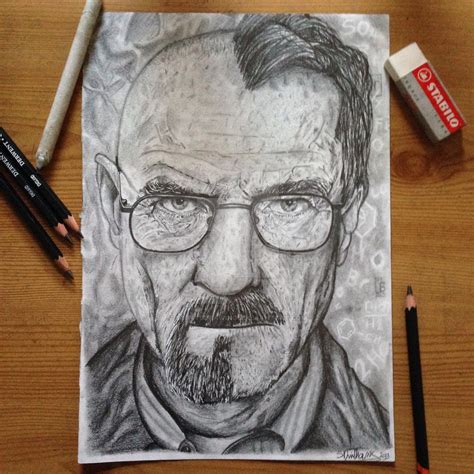 My pencil drawing of Heisenberg/walter white by ScottsDrawings on ...