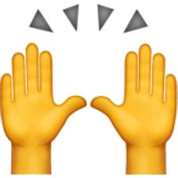 Raising Hands Emoji (U+1F64C)