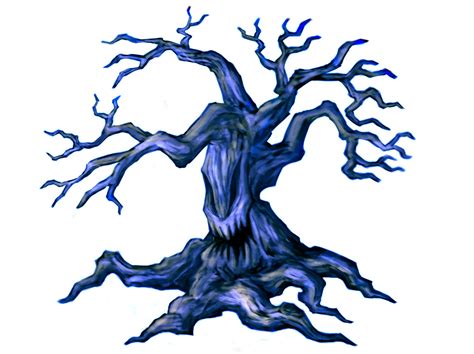 Scary Tree Clip Art | Mewarnai - ClipArt Best - ClipArt Best