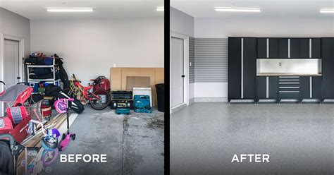 Before and after photos of Garage Living projects. Transform your ...