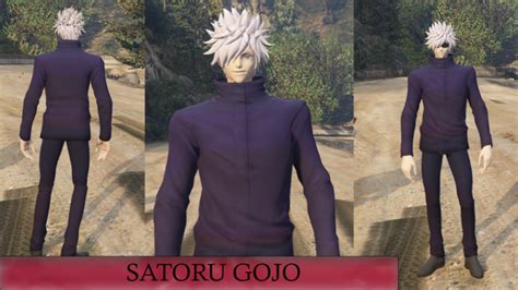 Satoru Gojo Jujutsu Kaisen [Add-On Ped / FiveM] – GTA 5 mod