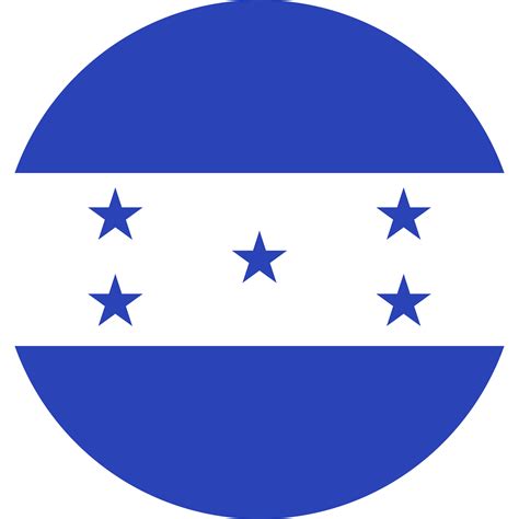 Icono De La Bandera Nacional De Honduras Png Honduras Pais Hondure O ...