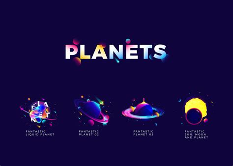 PLANETS ILLUSTRATION :: Behance