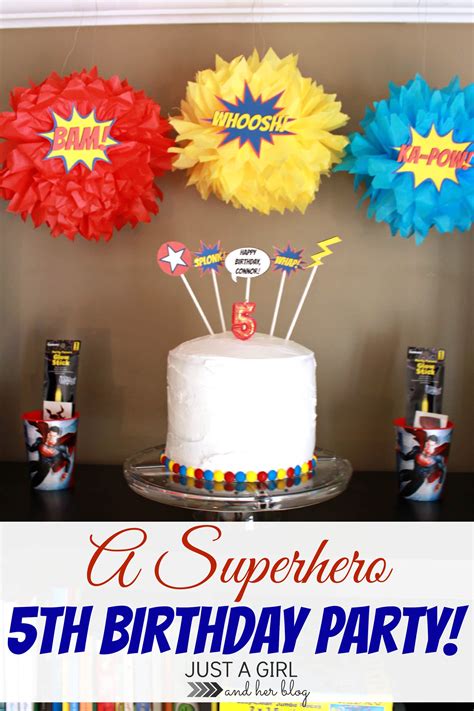 Superhero Theme Party Decorations How To Throw An Unforgettable ...