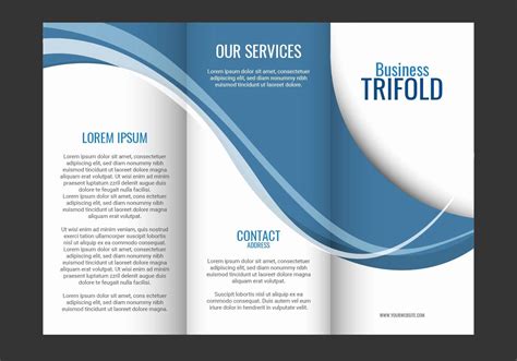 Free tri fold brochure templates microsoft word - honcave