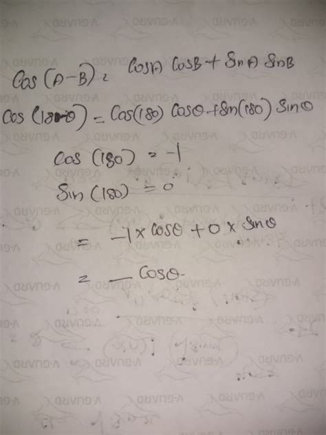 What is the formula for 180 theta? - Quora