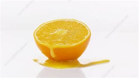 Orange juice, slow motion - Stock Video Clip - K007/0205 - Science ...