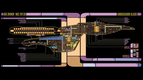 Star Trek, Spaceship, Schematic, LCARS Wallpapers HD / Desktop and ...