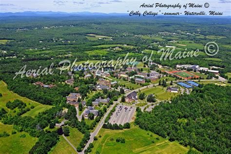 Aerial Photography of Maine