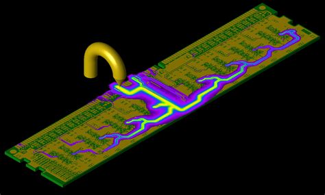 XFdtd simulation software models electrostatic discharge tests