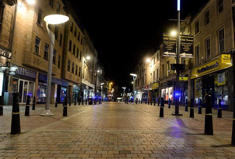 PICTURES: Inverness city centre almost deserted on a Saturday night