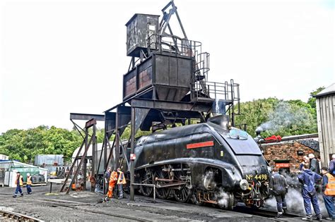 North Yorkshire Moors Railway welcomes steam locomotive 60007 Sir Nigel ...