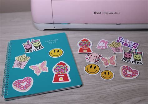 How to Make Stickers with Cricut {& Free Sticker SVG Files}