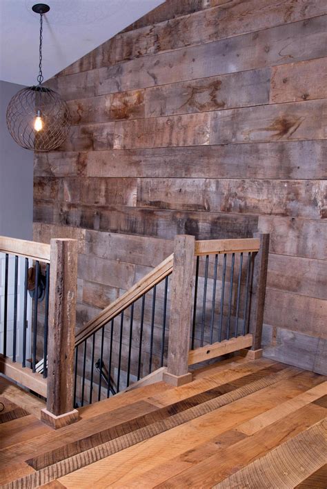 Reclaimed Barn Wood Wall Covering for Rustic Charm