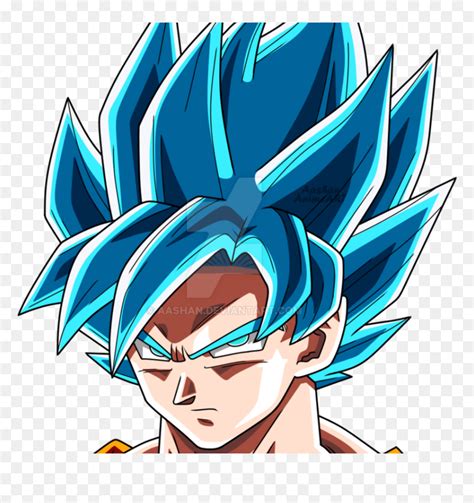 Super Saiyan Blue Goku Head , Png Download - Goku Super Saiyan Blue ...