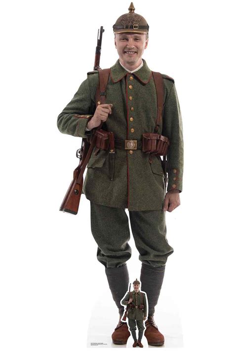 German World War 1 Soldier Cardboard Cutout / Standup / Standee