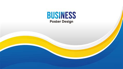 abstract blue and yellow background wave business Vector 7677099 Vector ...