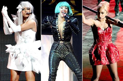 Lady Gaga's 50 Most Awesome Stage Outfits | Lady gaga outfits, Lady ...