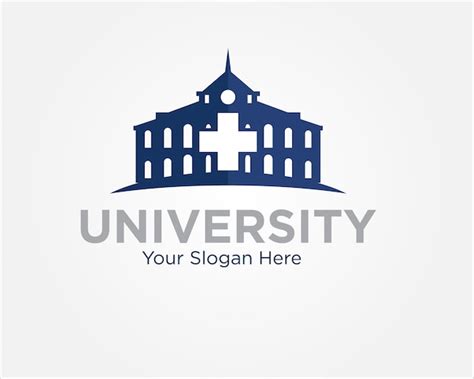 Premium Vector | University health care logo designs for medical school