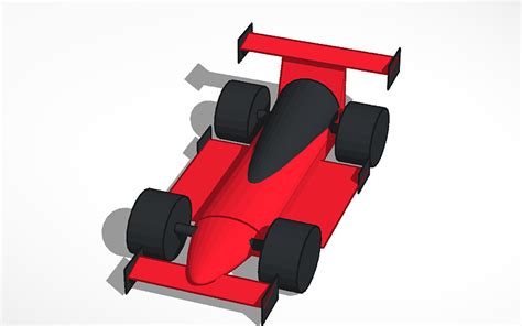 3D design race car - Tinkercad