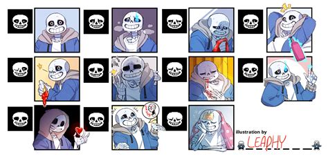 Undertale: Sans Expression Meme — Weasyl