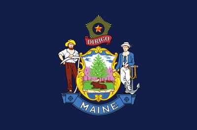 Maine State Flag - AC Flag & Banner