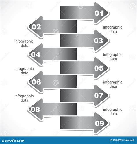 Creative Arrow Infographic Design Stock Vector - Illustration of info ...