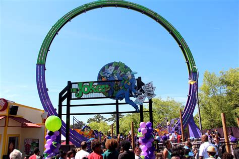 (VIDEO) The Joker Chaos Coaster Full Ride POV at Six Flags Over Georgia ...