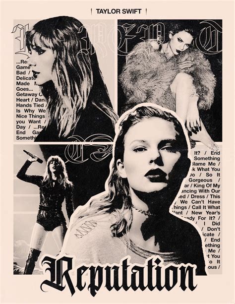 Taylor Swift, Reputation | Taylor swift posters, Music poster, Graphic ...