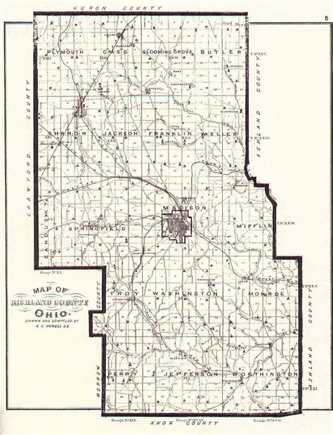 Digital Map Library - Richland Ohio County Maps