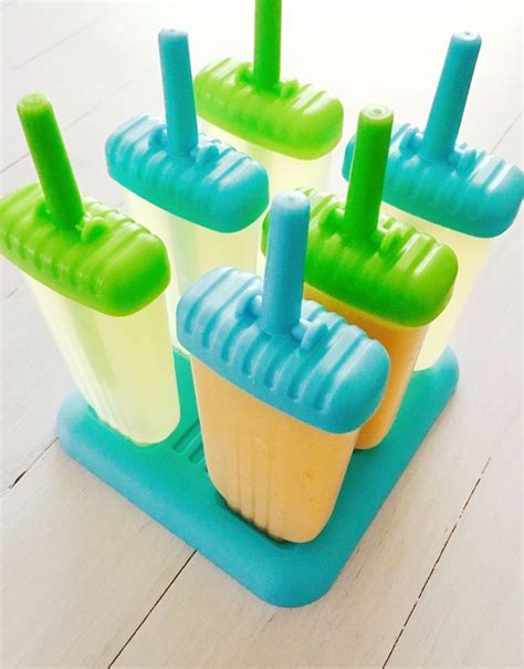 Popsicles Molds, Ozera Set of 6 Reusable Ice Pop Molds, Durable ...