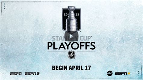 ESPN Drops the Puck on the 2023 Stanley Cup Playoffs presented by GEICO ...