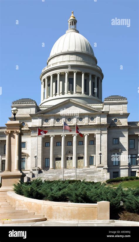 State Capitol building Little Rock Arkansas Stock Photo - Alamy