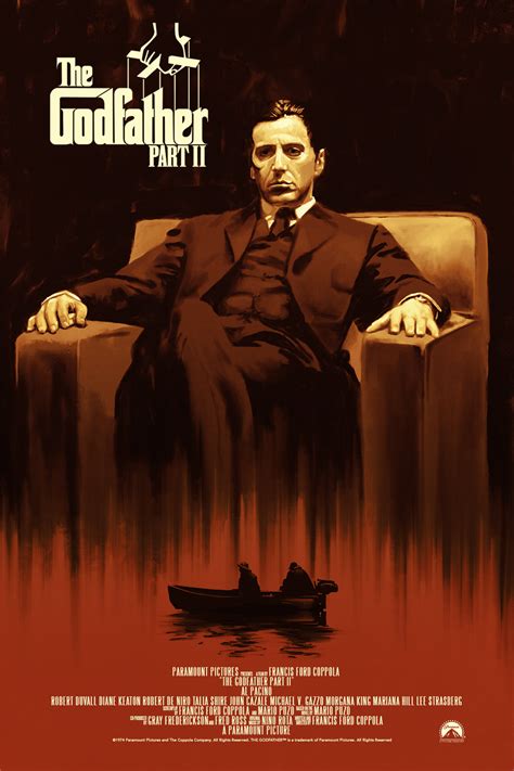 The Godfather Part II | Poster By Mark Levy Art