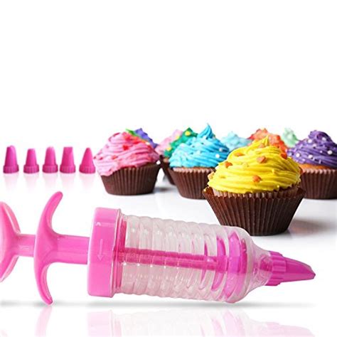 Cake Decorating Kit - Set of 9 Icing Tips for Baking Supplies - Perfect ...