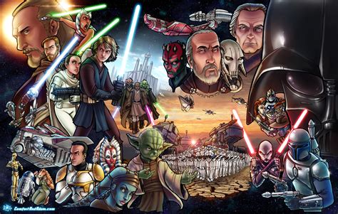 Star Wars Prequels / Clone Wars by ComfortLove on DeviantArt