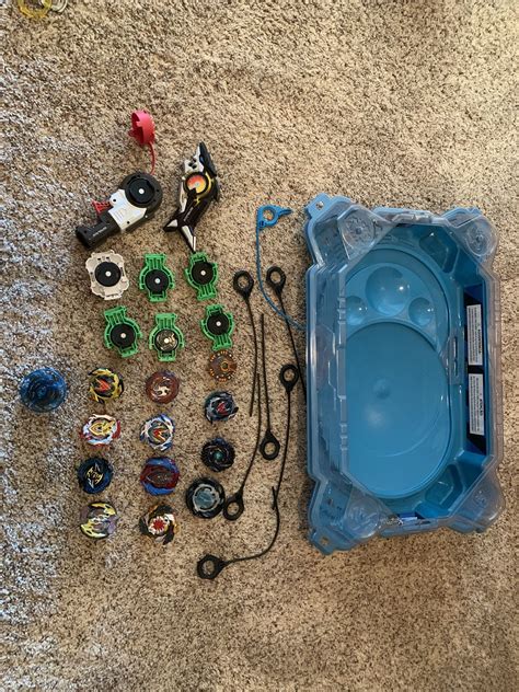 Beyblade Burst Turbo Stadium With 12 Beyblades for Sale in Fort Collins ...