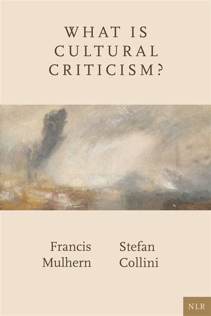 What Is Cultural Criticism? & Verso Books