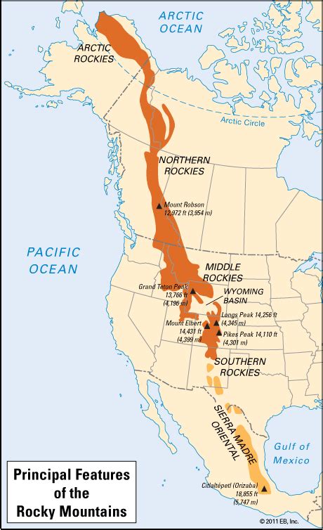 Rocky Mountains, or Rockies - Students | Britannica Kids | Homework Help