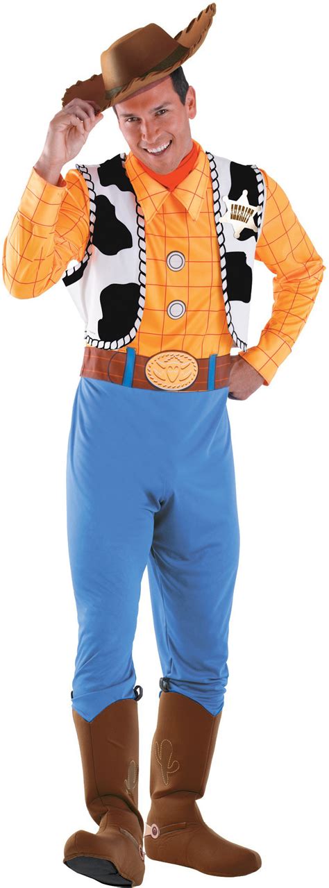 Disney Toy Story - Woody Deluxe Adult Costume - SpicyLegs.com