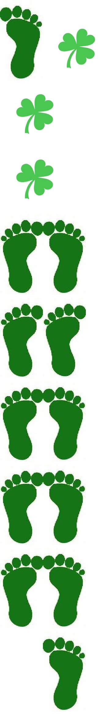 leprechaun footprints clipart 10 free Cliparts | Download images on ...