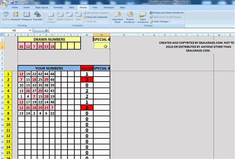 Lottery Spreadsheet Template — db-excel.com