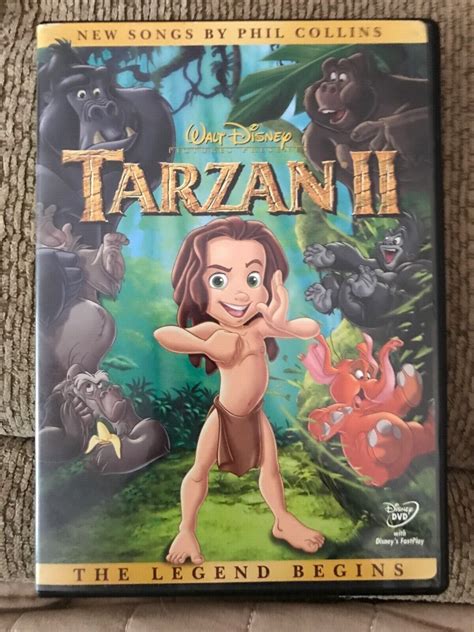 TARZAN II 2 The Legend Begins DVD Walt Disney in very good condition ...