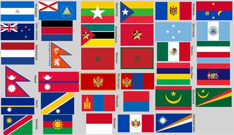 The Flags of the World, but every nation's flag is recreated with the ...