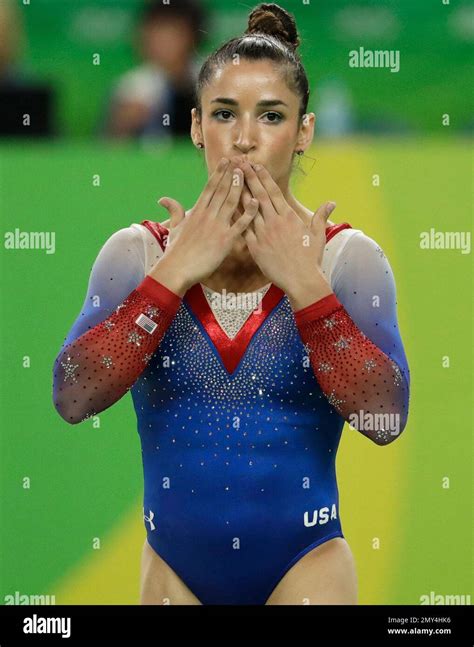 United States' Aly Raisman completes her routine on the floor during ...